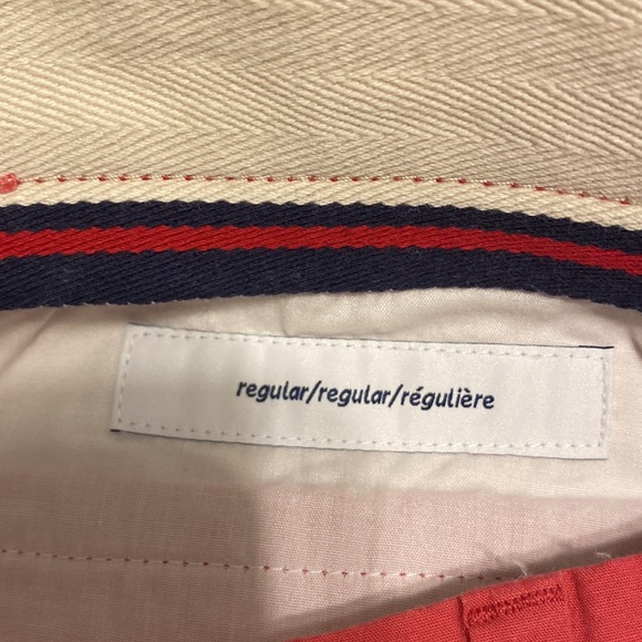 Men’s 33W Red/Rust Colored Shorts with great Stretch!! NWT, never worn NEW - Picture 5 of 7